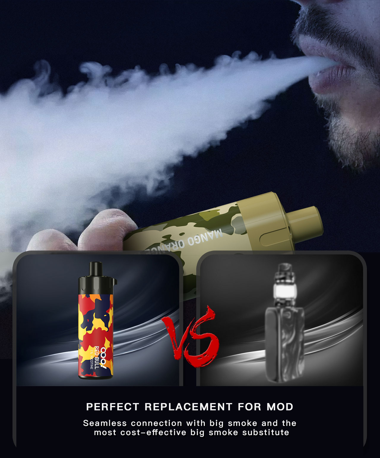 OOO! DTL Einweg E-Zigarette DL 10000 züge mit einstellbarem Luftstrom und wiederaufladbar disposable vape